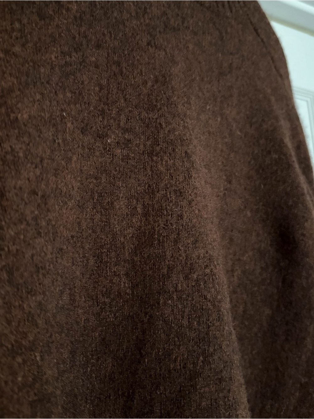 J. Crew Brown 100% Wool Crewneck Sweater - Picture 4 of 4